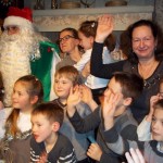 „Berželių“ ir „Ąžuoliukų“ grupės vaikučiai lankėsi pas Kalėdų senelį Klaipėdoje 
