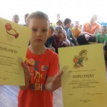 Ainaras konkurse „Taiklioji ranka“ iškovojo garbingą III-ąją vietą.