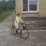 „Į darželį pėsčiomis ar dviračiu“